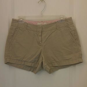 J. Crew Khaki Shorts